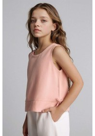Resim Defacto Çizgili Bluz Kız Çocuk H1210a826smbr74 Pembe-br74 