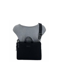 Resim Kanvas Laptop Çantası 13 İnç Siyah Çok Renkli 