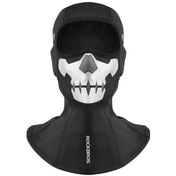 Resim Prestigegoods Rockbros Ypp055 Desenli Motosiklet Balaklava, Yüz Maskesi, Polar Astar, Motosiklet Ve Bisiklet Kask İçin 