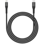 Resim Riversong Cable Alpha L2 CL88NB Type-C To Lightning Hızlı Şarj Kablosu Siyah 