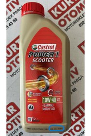 Resim Castrol Scooter 10w 40 Power 1 2024 Tarih Motosiklet Yağı 
