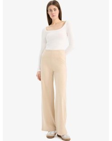 Resim DeFacto Wide Leg Standart Boy Basic Düz Geniş Bol Paça Eşofman Altı E7952AX25SPBG115 