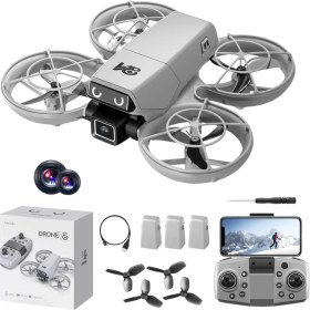 Resim Gültekin LED Işıklı Mini Drone Kameralı Headless ve App Destekli 