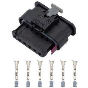 Resim TE Connectivity Hava Akışmetre Soketi 6 Pin Kablosuz 