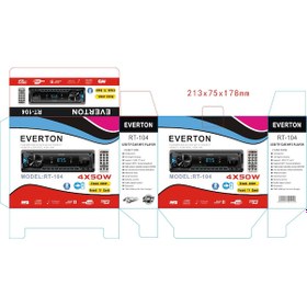 Resim Everton RT-104 4X50 Usb/tf/car Mp3 Player Oto Teyp 