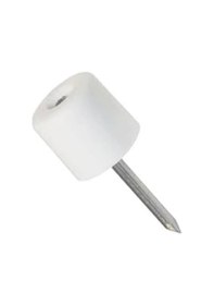 Resim Çivili Raf Pimi Dolap Mobilya Raf Çivisi - Beyaz (100 Lü Paket) 