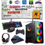 Resim Rogame I5 12400F 16GB Ddr4 480SSD 12GB RTX3060 Çift 24" Mon. Oyun Bilgisayarı (Gaming Set) 