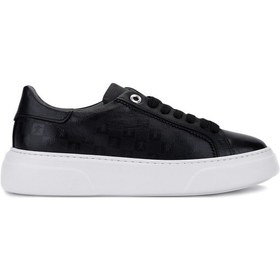 Resim Tamer Tanca Kadın Hakiki Deri Siyah Sneakers & Spor Ayakkabı 1145 502 Bn Ayk Y26 Sıyah 
