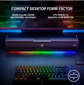 Resim RAZER Leviathan V2 Soundbar Rz05-03920100-r3g1 