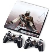 Resim PS3 Slim Assasins Creed Sticker Kaplama Seti 