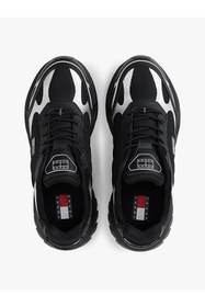 Resim Tommy Hilfiger Mixed Texture Cleat Trainers 