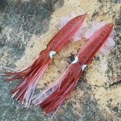 Resim 31Cm 12In/2.36Oz Deniz Balıkı Boş Kalamar, Tekne Balıkçılığı Kalamarı için Deniz Balığı Yem, Büyük Balık Yakalayın! 