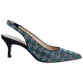 Resim Poletto Hakiki Deri Sıyah-gumus Ayakkabı Gece/abiye 9841 52-2501 Sıyah-gumus 