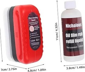 Resim Mikinona Araba Detaylandırma Fırçası Seti Ön Cam Yağ Filmi Taşınabilir Alet 