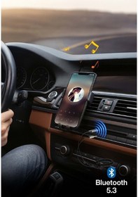 Resim Concord Bt-17 Kablosuz Aux Bluetooth 5.3 Araç Kiti Telefon Müzik Dinleme Tak Çalıştır 