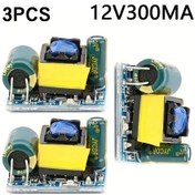 Resim Xuweiwei 3 Adet 5v 700ma 12v 300ma Ac Dc İzolasyonlu Güç Modülü 3.5w Step Down Konvertör 