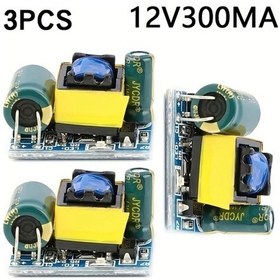 Resim Xuweiwei 3 Adet 5v 700ma 12v 300ma Ac Dc İzolasyonlu Güç Modülü 3.5w Step Down Konvertör 
