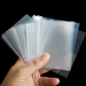 Resim 50 adet Mpc Clear Karton Kılıfları - Mini Fotoğraflar, Kimlik ve Kredi Kartı Tutucu için Asit İçermeyen İç Kılıf - Kartlarınızı Hasardan Koruyun 