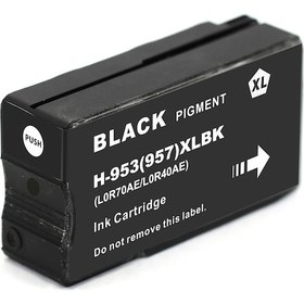 Resim Uyumlu İnk For Hp 953xl Siyah İnk Kartuş 76ml Chipsiz 