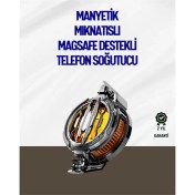 Resim Mıknatıslı ve Aparatlı Montajlı Soğutucu Fan | Her Cihaza Uyumlu | LED Göstergeli 
