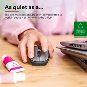 Resim Trust 24549 YVI+ Sessiz Kablosuz Mouse - Siyah 