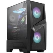 Resim Msı Mag Forge 100M 2x Rgb Fan 1x 120MM Fan Temperli Cam Atx Kasa 