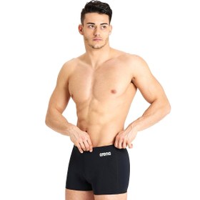 Resim Arena Team Swim Solid Erkek Siyah Yüzücü Mayosu 004776550 