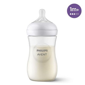 Resim Philips Avent Natural Response PP Biberon 260 ML 1 Ay Beyaz 
