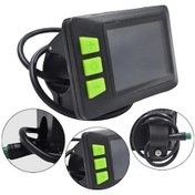 Resim Yuntech01 Elektrikli Bisiklet Lcd Hız Kontrol Cihazı - Usb Bağlantılı, Altı Çip Renkli Ekran, Akıllı Veri Gösterici 