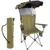Resim Funky Chairs Gölgelikli Kamp Sandalyesi Haki 