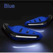Resim Tongdashop Dayanıklı Abs Evrensel Motosiklet Ledli Koruma Barları - Yamaha Kawasaki Honda Suzuki 