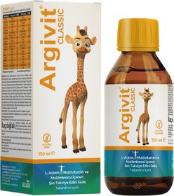 Resim Argivit Arjinin İlaveli Multivitamin Şurup 150 ML 