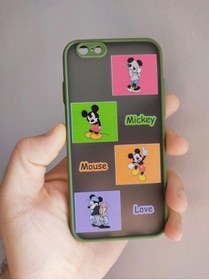 Resim Iphone 7 / Iphone 7 / Iphone Se 2020 Uyumlu Mickey Mouse Tasarım Kılıf 