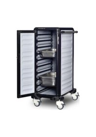 Resim Gastrolley 100 Termo Kabin Taşıma Arabası, 53X78X124 Cm 