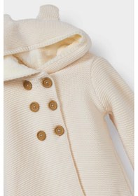 Resim Defacto Kız Bebek Kapüşonlu Hırka A4071a525auer233 Ekru 