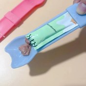 Resim 1pc Whisker Delight Kedi Şerit Sıkma Kaşığı - Plastik Evcil Hayvan Sıvı Atıştırmalık Besleme Aracı, Pille Çalışmaz, Islak Atıştırmalıklar ve Kedi Yemi için İdeal 