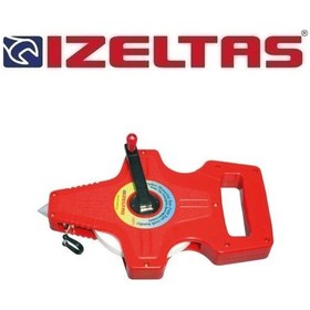 Resim İzeltaş 50 Metre Arazi Tip Saplı Şerit Metre 