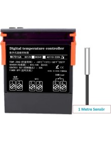 Resim ZFX-7016A 220V 30A Röle Termostat 