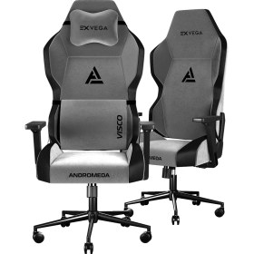 Resim Exvega Andromeda 2024 Premium Kumaş Masajlı Profesyonel Oyuncu Koltuğu 