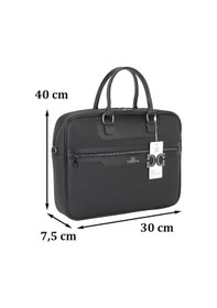Resim Case Club 2208 Evrak Çantası 15.6 İnç Laptop Bölmeli Omuz Askılı Siyah 