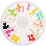 Resim Homyl 3d Nail Art Diy Elmas Dekorasyon Çıkartmaları Reçine 