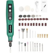 Resim Springsun "5 Hızlı Kablosuz Döner Alet - 50 Aksesuarlı Çok Amaçlı Dıy Ve Evcil Hayvan Tırnak Bakımı" 