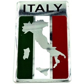 Resim BsElektronik Etiketçilere Özel Arma Sticker Italy (İtalya) Tasarım Arma Alüminyum Malzeme 