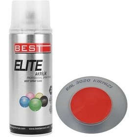 Resim Best Elite 3020 Kan Kırmızı Sprey Boya 400 ML 