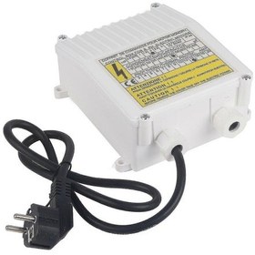 Resim 1,5 Kw 2 Hp Derin Kuyu Pompası Kontrol Kutusu Termal Korumalı Ab 220 V Fiş 