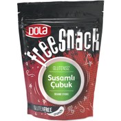Resim DOLA GIDA Glutensiz Susamlı Çubuk Kraker 80g 