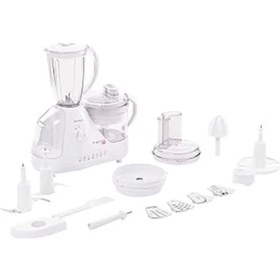 Resim Prokit 444 Plus Beyaz Mutfak Robotu, 800 W, 1.5 L Hazne, Beyaz 