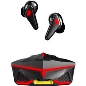 Resim Torima K-98 Led Işıklı Kulakiçi Kablosuz Bluetooth 5.0 Metal Kasa Gaming Kulaklık 
