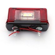 Resim Ledli Plaka Lambasi Universal 12V-24V Takim(Sağ-Sol) 556223537 