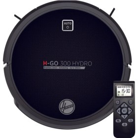 Resim Hoover H-Go 300 Hydro 2si 1 Arada Akıllı Robot Süpürge ve Paspas Siyah 